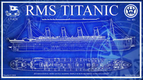 RMS Titanic Blueprints [2017]